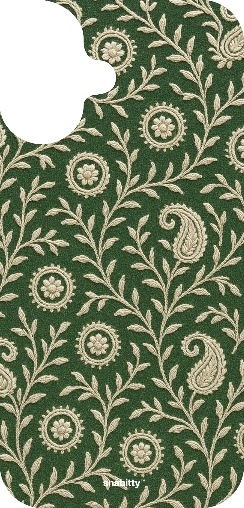 Forest Green Chikankari 1