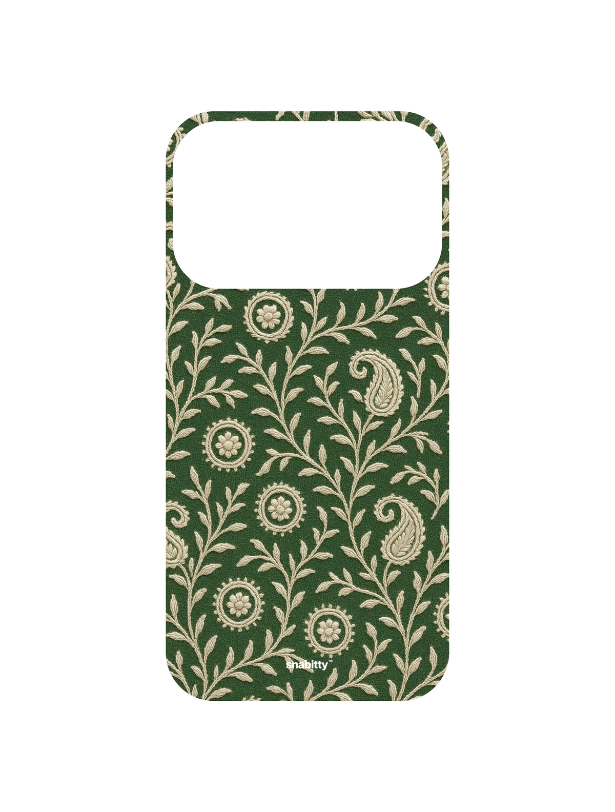 Forest Green Chikankari 1