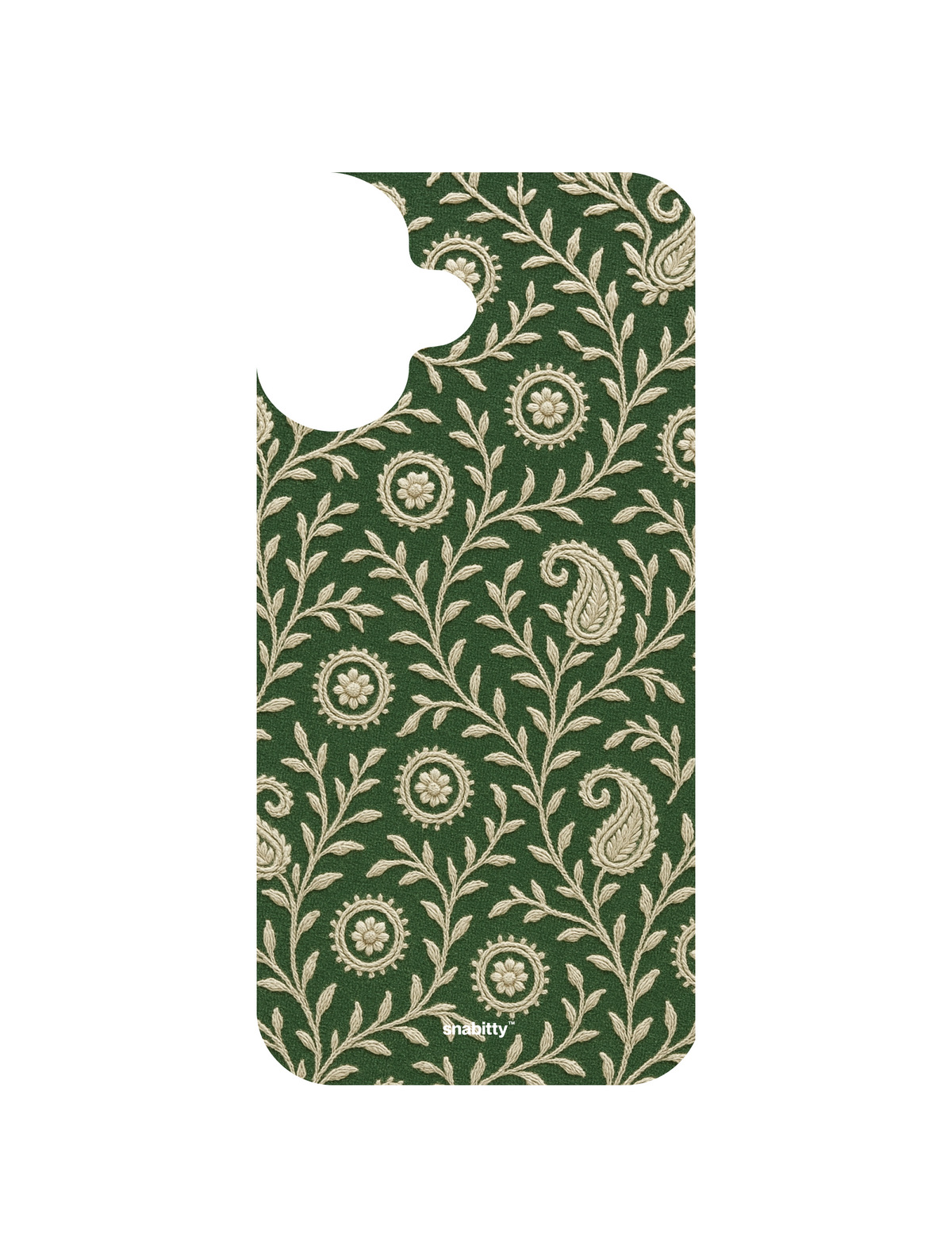 Forest Green Chikankari 1
