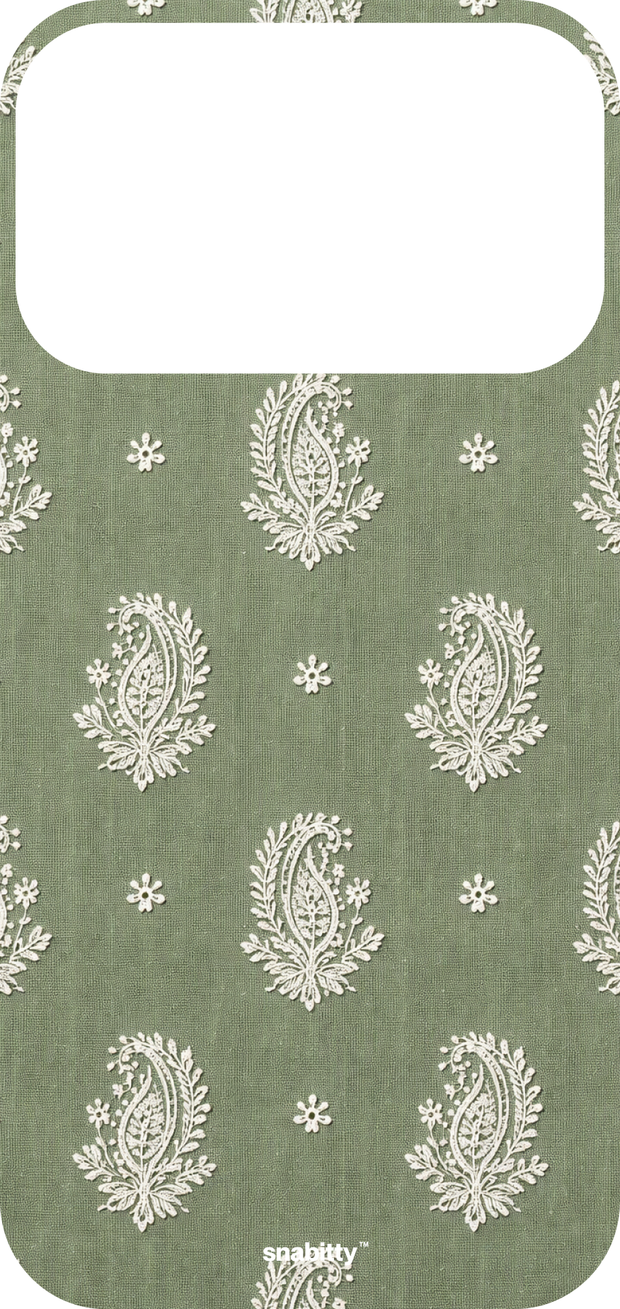 Sage Green Butta motif Chikankari