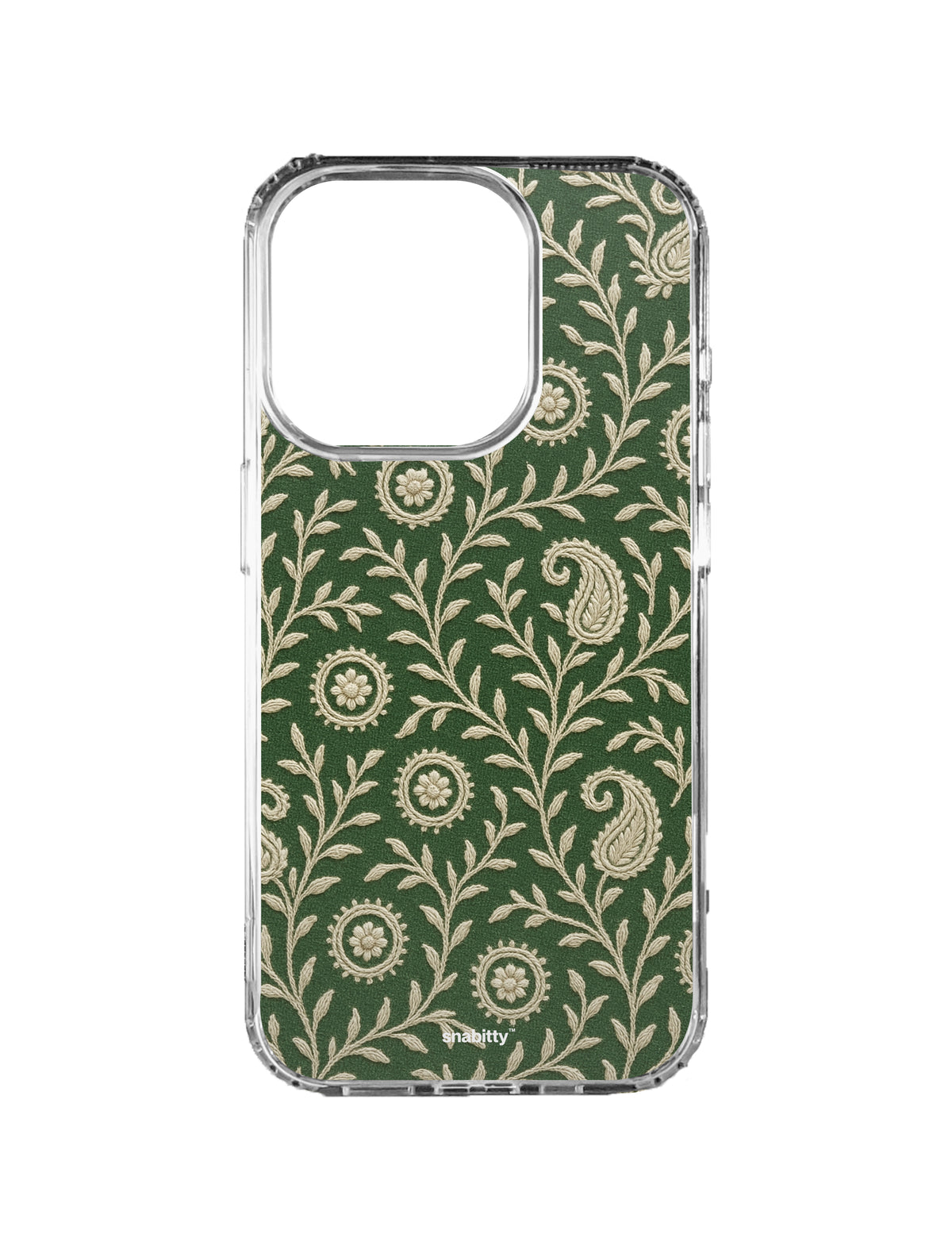 Forest Green Chikankari 1
