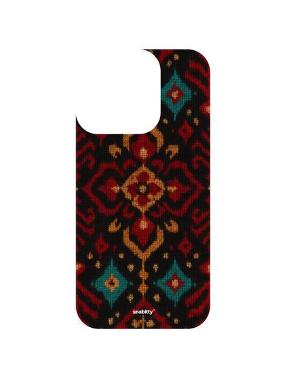 Patola Ikat Dark Bloom 1