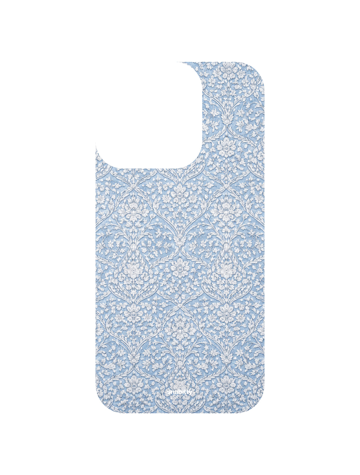 Powder Blue Jaal Chikankari