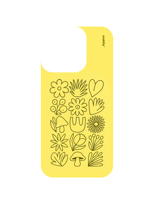 Flowery essentials 3 yellow