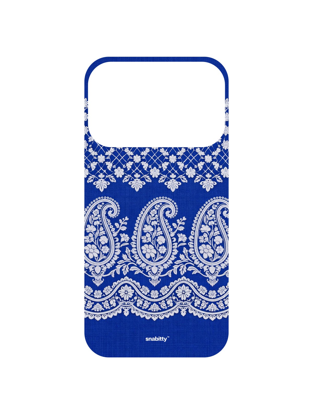 Royal Blue Jaal Chikankari